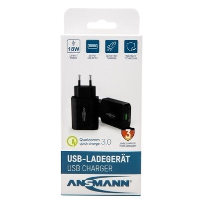 cargador-domestico-ansmann-130q-1xusb-quick-charge-30