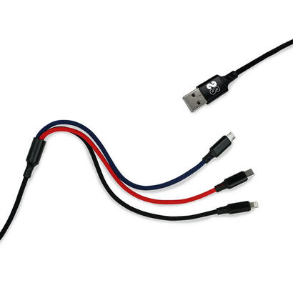 cable-usb-20-subblim-sub-cab-3in101-micro-usbtype-clighting-usb-macho-1m