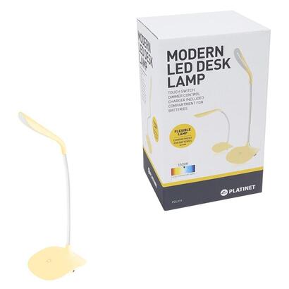 platinet-lampara-led-de-mesa-3w-flexible-amarillo