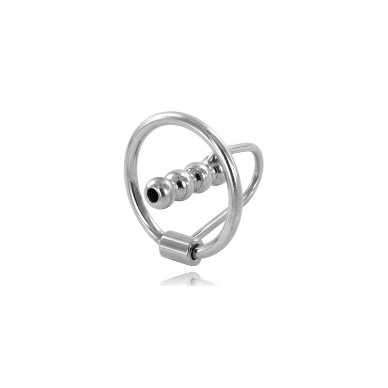 metal-hard-anillo-glande-con-plug-uretral-30mm