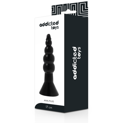 addicted-toys-anal-plug-17-cm-negro