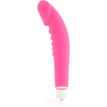 dolce-vita-realistic-pleasure-vibrador-silicona-rosa