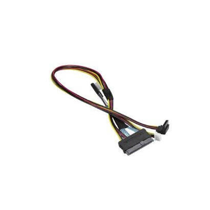 supermicro-cable-cbl-sast-0955-oculink-sff-8611-x4-auf-sff-8639-u2-with-4-pin-power-45cm