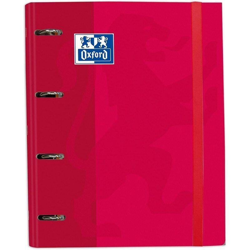 oxford-carpeta-4-anillas-classic-europeanbinder-c-recambio-100h-5x5-a4-rojo