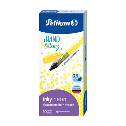 rotulador-pelikan-ink-inky-273-amarillo-neon