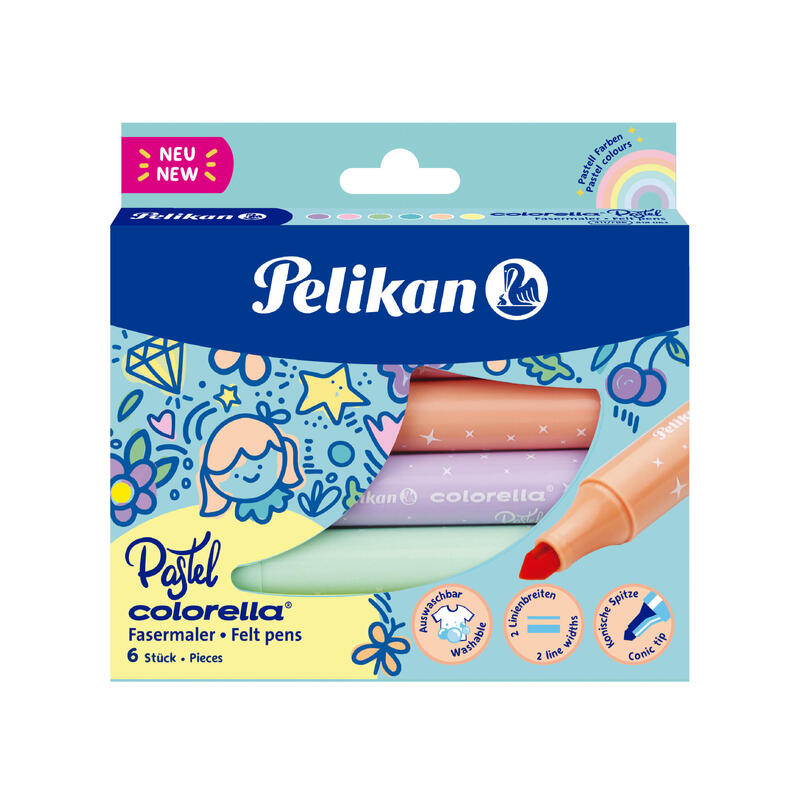 boligrafos-de-fibra-pelikan-colorella-pastel-411-fs6-caja-plegable