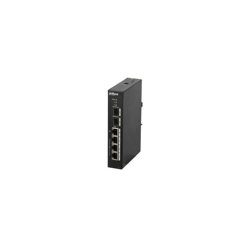 dahua-pfs4206-4p-96-switch-rango-temp-extendida-poe-3-puertos-10100-1-puerto-gigabit-2sfp-96w-8023at-manejable-layer2