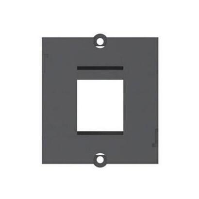bachmann-marco-de-instalacion-de-modulo-personalizado-1x-soporte-keystone-negro-917001
