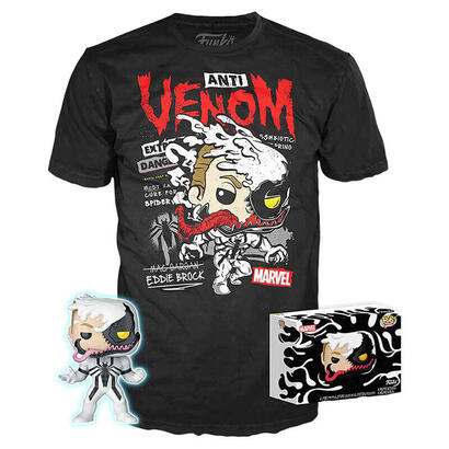 set-figura-pop-tee-marvel-anti-venom