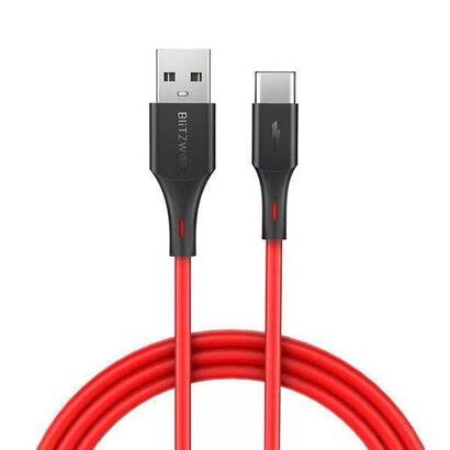 blitzwolf-cable-usb-c-bw-tc15-3a-18m-red