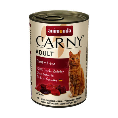 animonda-carny-adult-sabor-ternera-y-corazones-comida-humeda-para-gatos-400g