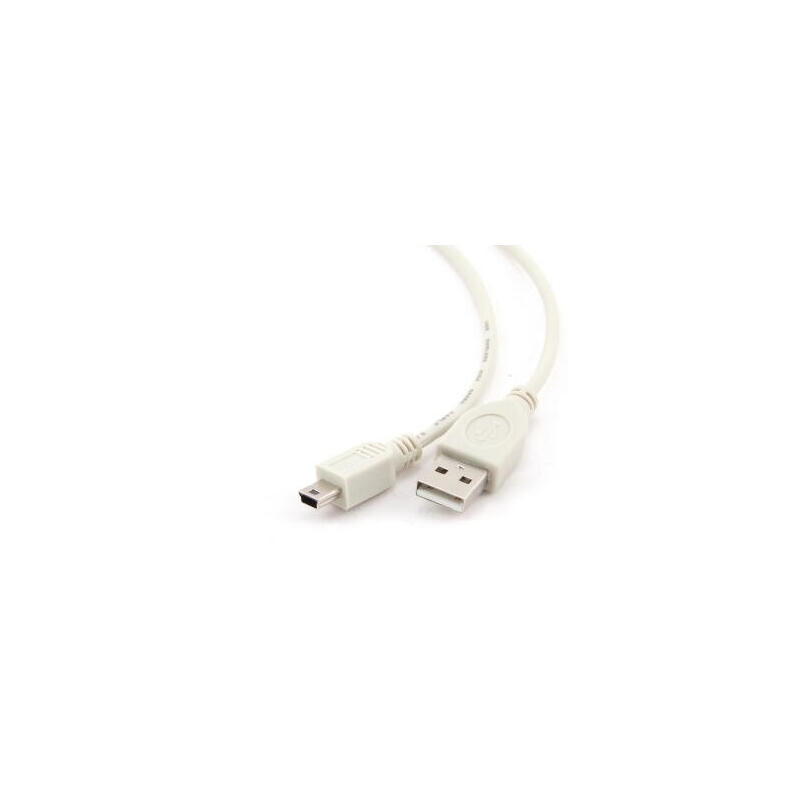 gembird-cable-usb-20-a-mini-usb-090m-gris