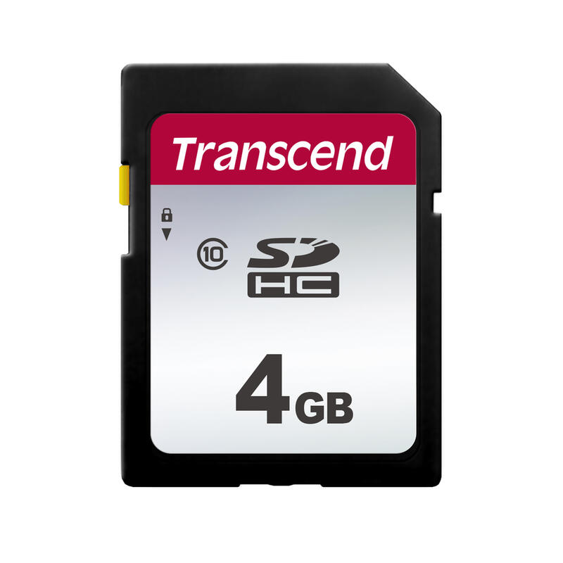 transcend-sdhc-300s-4gb-memoria-flash-clase-10-nand