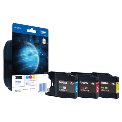 tinta-brother-lc-1280-cian-magenta-y-amarillo-extra-alta-capacidad-3x-1200-paginas-1-paquete-blister-sin-alarma