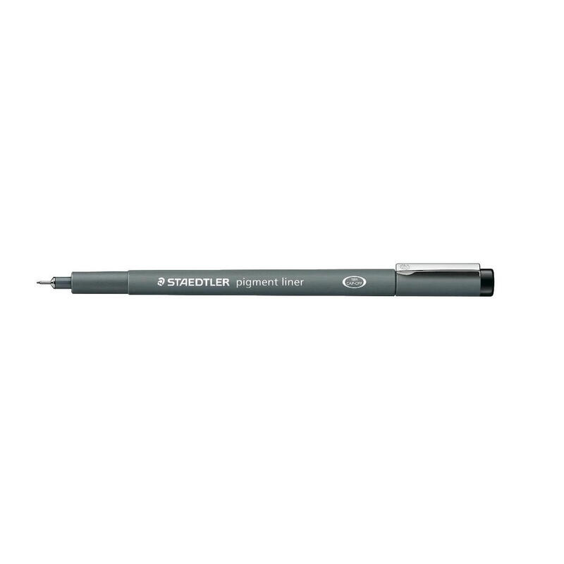 staedtler-pigment-liner-07mm-negro-10-piezas