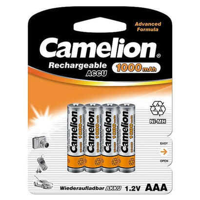 pilas-camelion-aaahr03-1000-mah-recargables-ni-mh-4-piezas