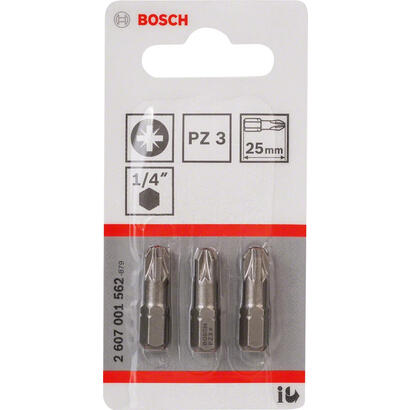bosch-3pcs-pz-screwdriver-bit-ph3-xh-25mm