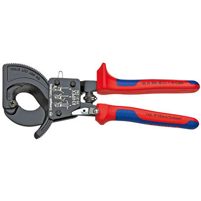 cortacables-knipex-principio-de-trinquete