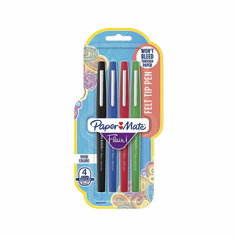 boligrafo-fibra-paper-mate-flair-4er-strd-colores-m-07-mm-blister boligrafo-fibra-paper-mate-flair-4er-strd-colores-m-07-mm-blister