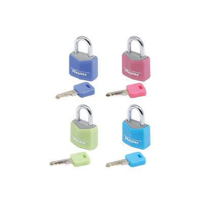 master-lock-lote-de-4-candados-de-20-mm-colores-surtidos-para-equipaje-maleta-mochila