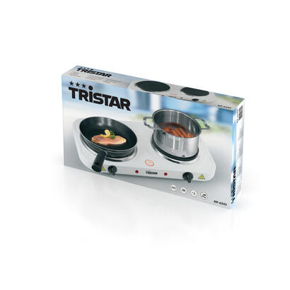 tristar-kp-6245-placa-de-coccion-de-hierro-fundido-independiente-blanco