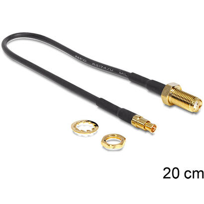 delock-cable-de-antena-sma-hembra-am-einbau-ts-9-macho-200-mm