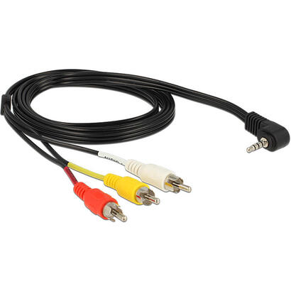 delock-cable-audio-jack-35-mm-4-pines-macho-3-x-rca-macho-de-15-m