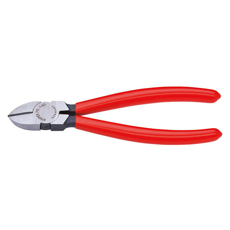 knipex-70-01-160-alicates-de-corte-diagonal-acero-cromo-vanadio-de-plastico-rojo-16-cm-171-g