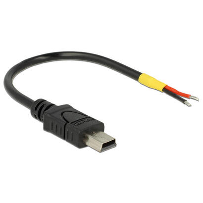 delock-cable-usb-20-mini-b-macho-2x-extremos-de-cable-abiertos-10-cm-raspberry