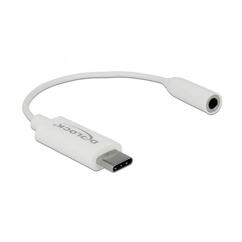 delock-audio-adaptador-usb-tipo-c-a-jack-hembra-14-cm-blanco