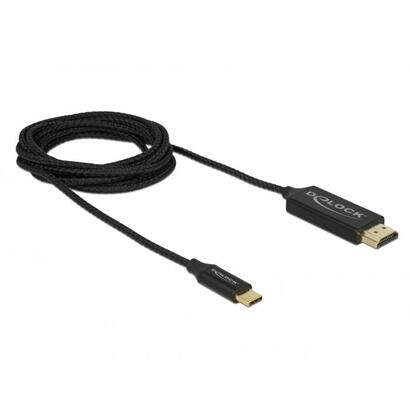 delock-cable-usb-tipo-c-macho-hdmi-a-macho-4k-60-hz-2-m-negro