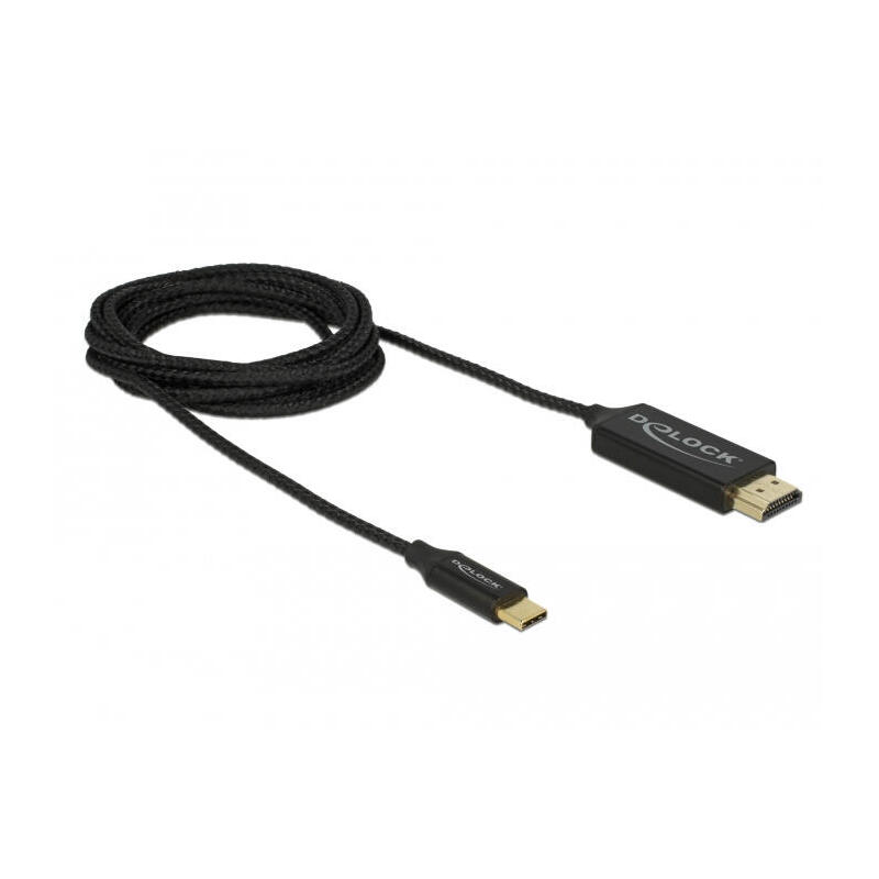 delock-cable-usb-tipo-c-macho-hdmi-a-macho-4k-60-hz-2-m-negro