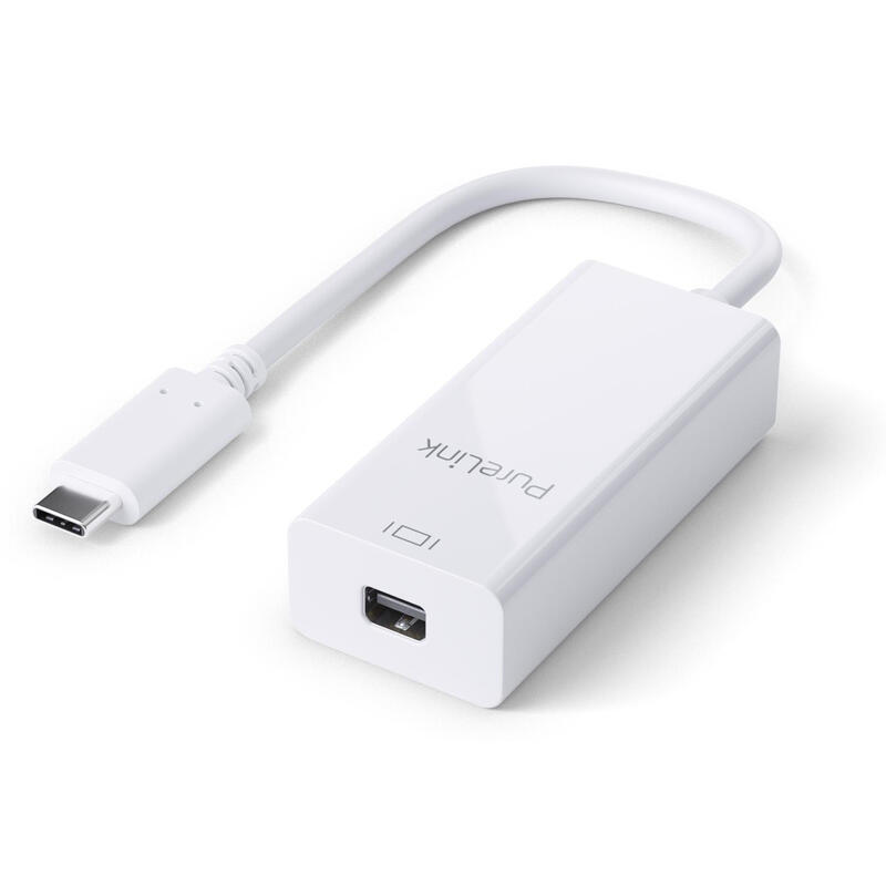 adaptador-purelink-usb-c-a-mini-displayport-4k60-iseries-blanco-010m