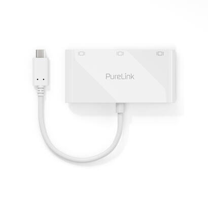 adaptador-purelink-usb-c-a-multipuerto-iseries-blanco-010m