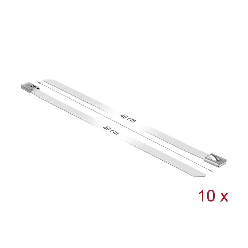 delock-bridas-de-acero-inoxidable-l-400-x-b-79-mm-blanco-10-piezas