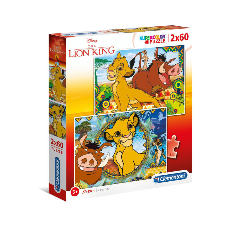 puzzle-el-rey-leon-disney-2x60pzs