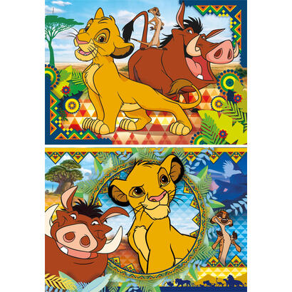 puzzle-el-rey-leon-disney-2x60pzs