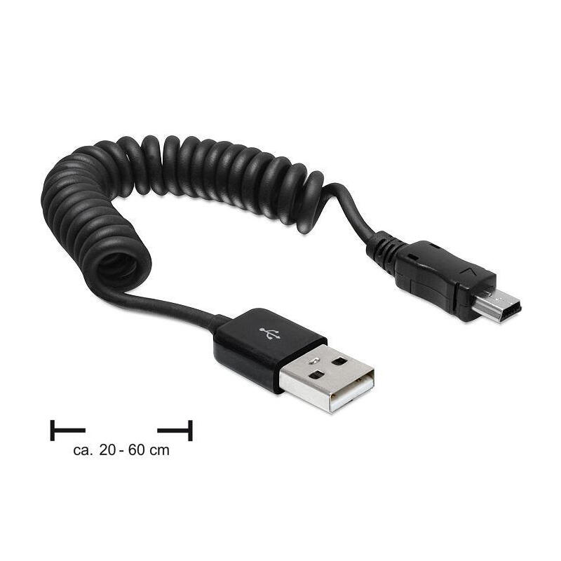 delock-cable-usb-a-mini-usb-mm-020m-060m-en-espiral-negro