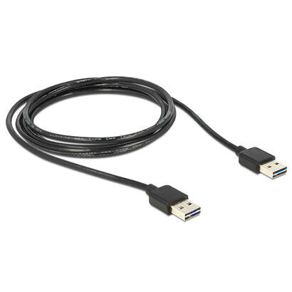 delock-cable-usb-a-a-mm-100m-sw-easy-usb