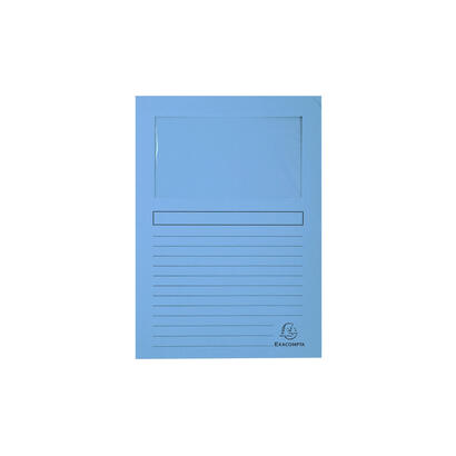 exacompta-subcarpeta-a4-forever-con-ventana-azul-claro-120gr-100u-