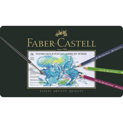 faber-castell-lapices-acuarelables-alberto-durero-caja-de-hojalata-de-36-117536