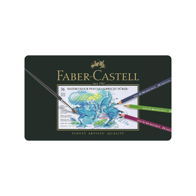 faber-castell-lapices-acuarelables-alberto-durero-caja-de-hojalata-de-36-117536