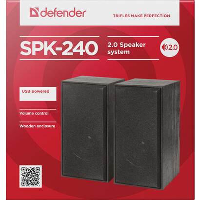 defender-spk-240-cable-usb-negro-6-w