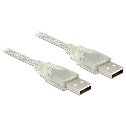 delock-cable-usb-a-a-mm-200m-transparente