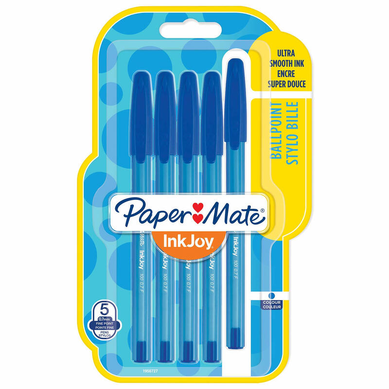 boligrafo-paper-mate-inkjoy-100-tapa-5-azul-m-10mm-blister