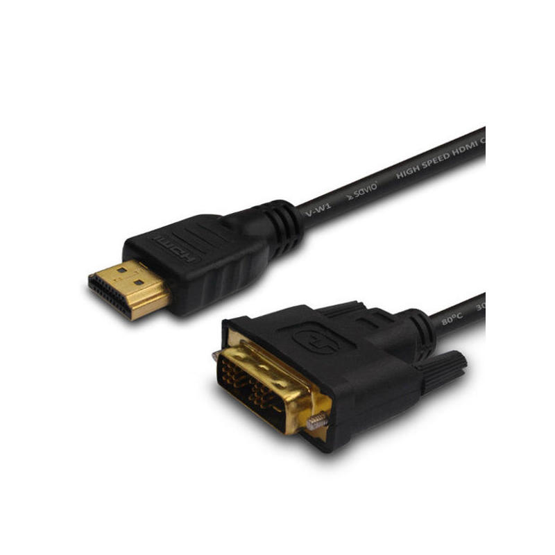 savio-cl-139-adaptador-de-cable-de-video-18-m-dvi-a-hdmi-tipo-a-estandar-negro