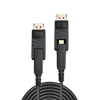 cable-mini-displayport-14-de-fibra-optica-lindy-negro-10-metros-con-conectores-displayport-extraibles