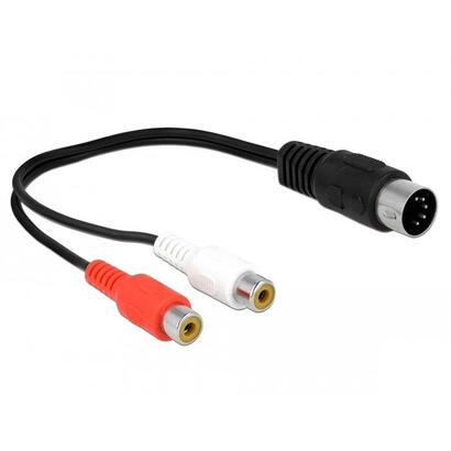 delock-conector-de-diodo-de-cable-din-de-5-pines-a-2-x-rca-hembra-de-20-cm