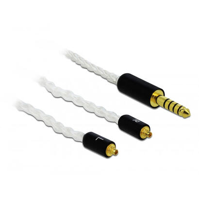 delock-cable-de-audio-de-44-mm-de-5-pines-macho-2-x-mmcx-macho-120-m