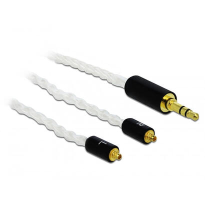 delock-cable-de-audio-35-mm-3-pin-macho-2-x-mmcx-macho-120-m